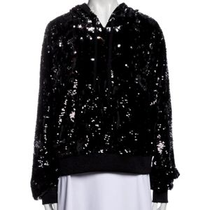 Pam & Gela Sequin Hoodie